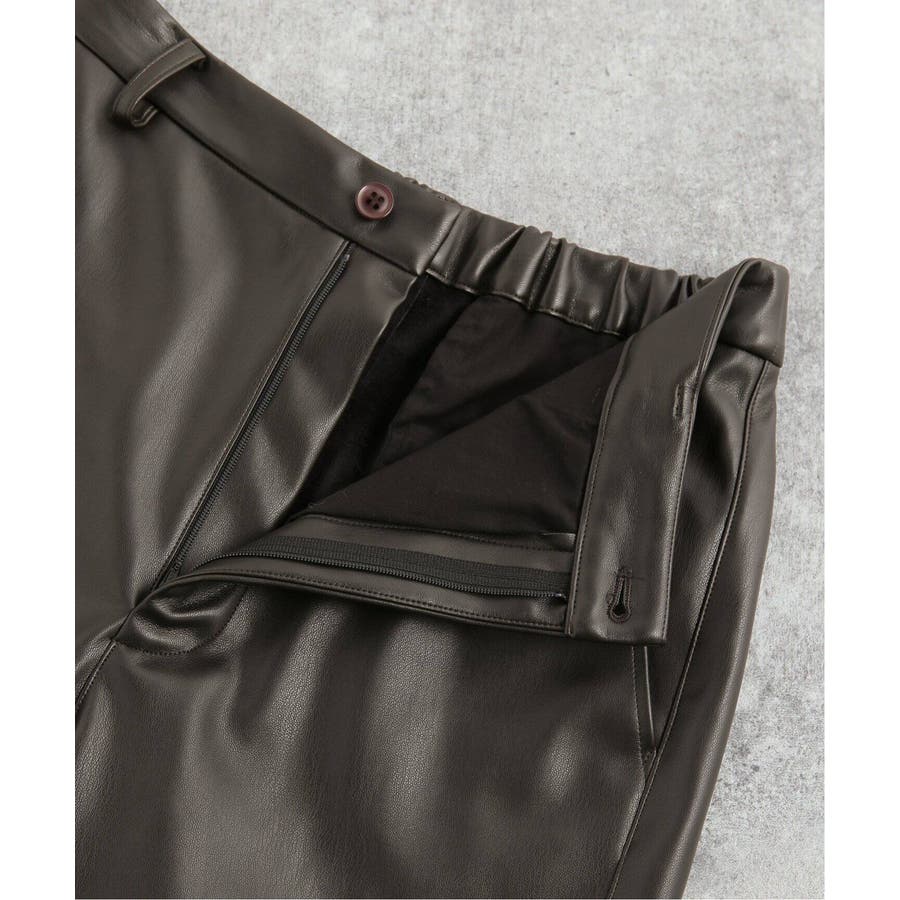 フェイクレザーテーパードパンツ｜J'aDoRe JUN ONLINE OUTLET