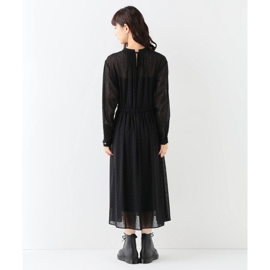 フロッキードットワンピース[品番：BYCW0007081]｜B.C STOCK（ベーセー