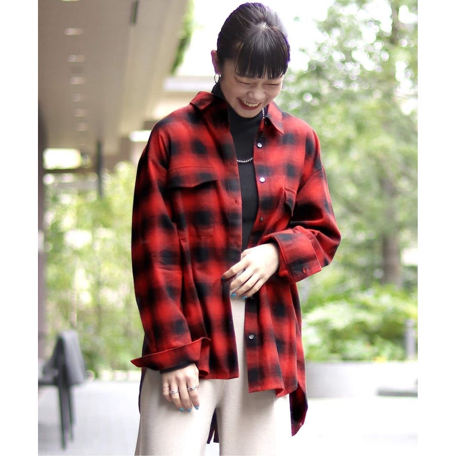 Joint Works ジョイントワークス ボリュームロングチェックシャツ 品番 Bycw B C Stock ベーセーストック の レディースファッション通販 Shoplist ショップリスト