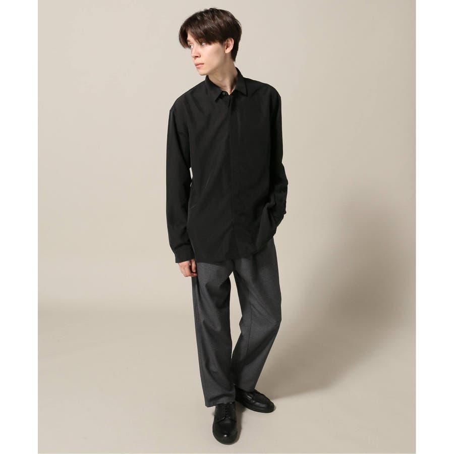 Zozotown yahoo 比翼 シャツ メンズ 黒 952a 新品 J PRESS ジェイ