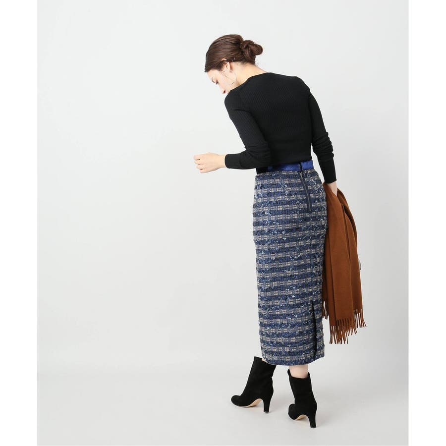 LINTON ツイードスカート◇[品番：BYCW0000852]｜B.C STOCK（ベーセー