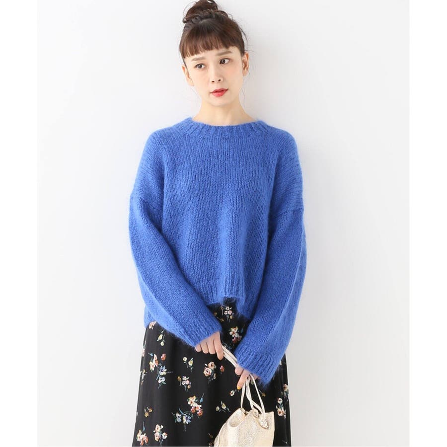 HANDKNITモヘアプルオーバー[品番：BYCW0000158]｜B.C STOCK（ベーセー