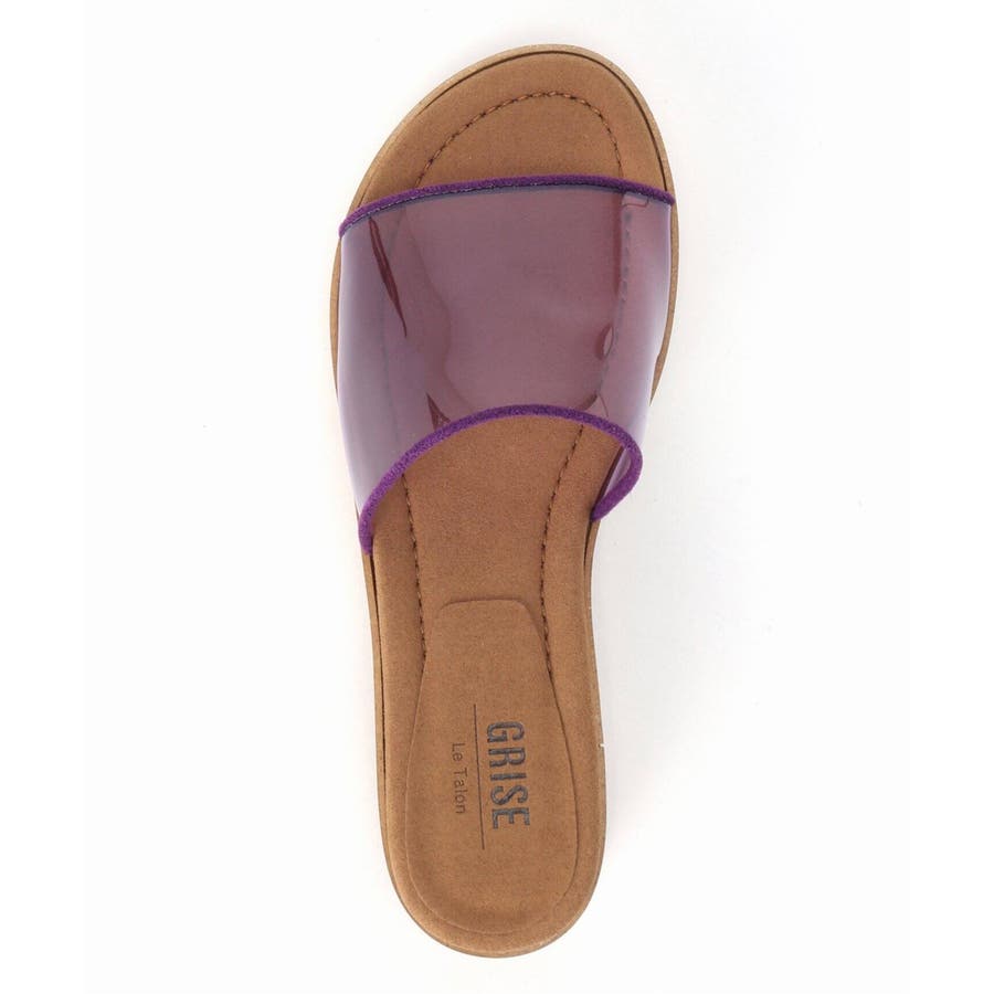 WIDE-STRAP LEATHER SLIDES ワイドストラップレザースライド