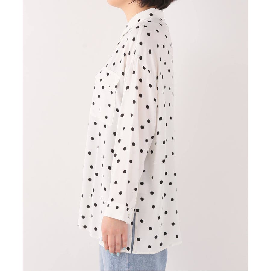 Spick and Span]ドットプリントシャツ◇[品番：BYCW0003930]｜B.C ...