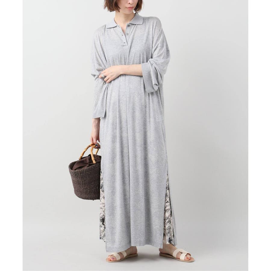 【本日ポイント4倍！】 トーテム TOTEME ワンピース ドレス レディース グレー クリスマス Dresses 242WRD2197FB0115132 Grey 関税 送料無料 ラッピング無料 2024SS ia