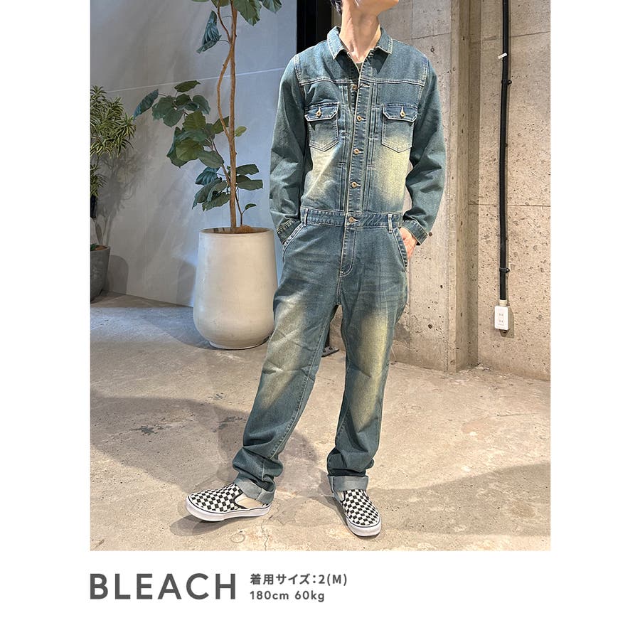 ツナギ デニム ジャンプスーツ[品番：BTJM0000077]｜BEAT JIVE（ビート
