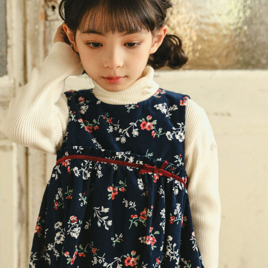 カバリエレ アズーロシャツコールワンピース[品番：BEBK0007492]｜BeBe（ベベ）のキッズファッション通販｜SHOPLIST（ショップリスト）