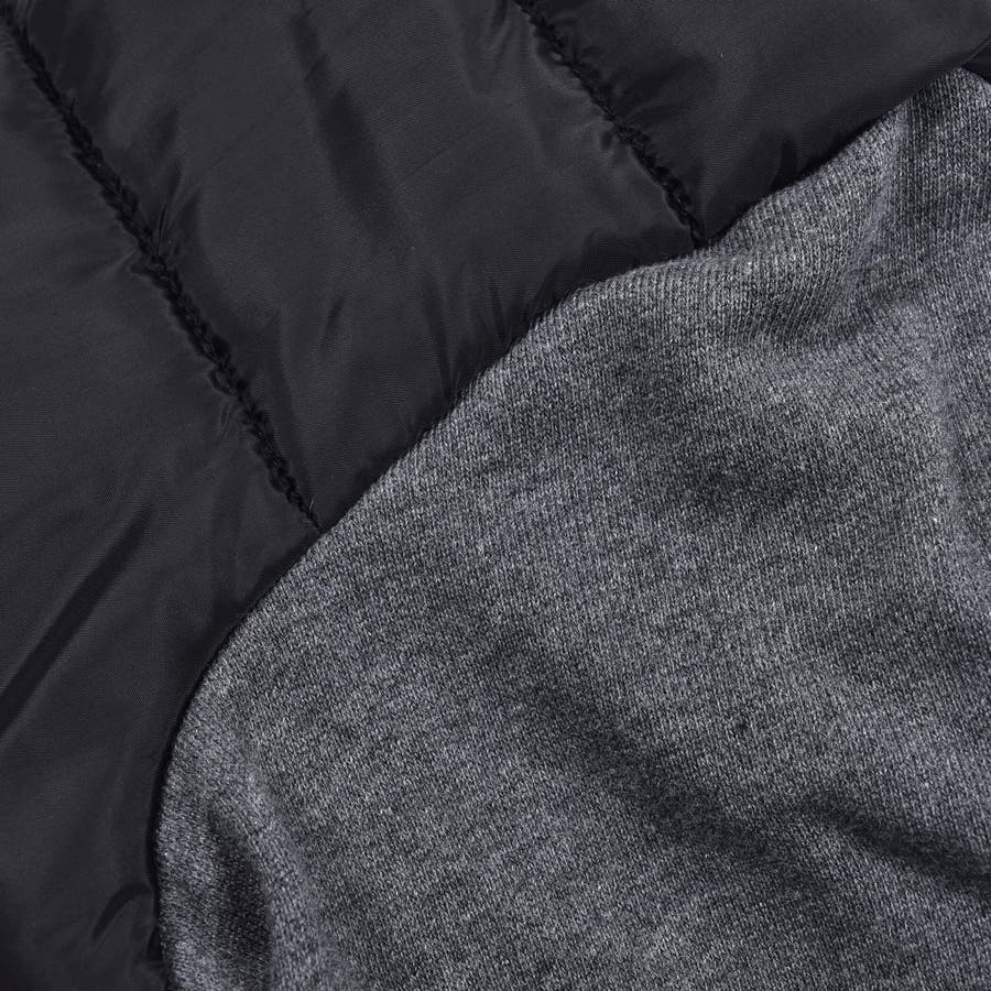 タフタ 袖 付き 中綿 ジャケット (100~150cm)[品番：BEBK0000922