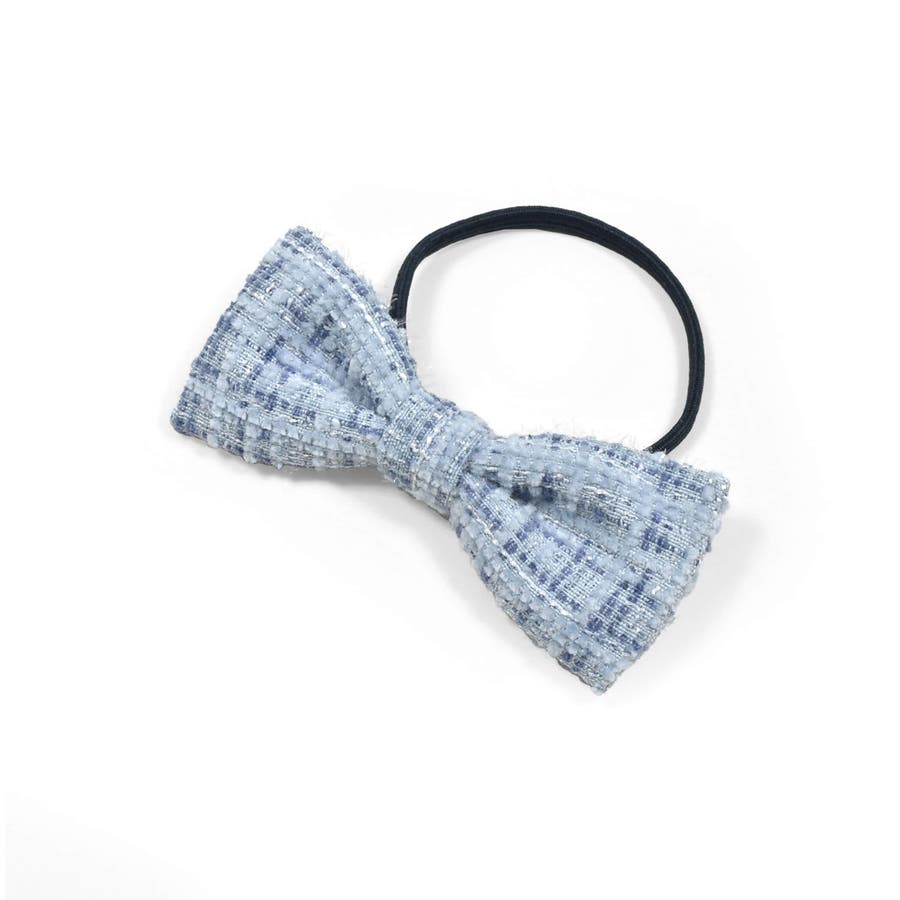 もじゃもじゃツイード お揃いリボン【1256】 もじゃもじゃツイード お揃いリボン【1256】 【公式通販】