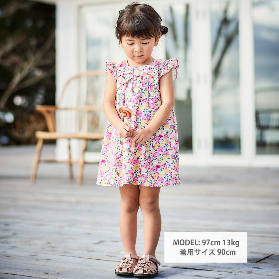 BeBeオーガンジー刺繍ワンピース120サイズ 美品】 オーガンジー 総刺繍