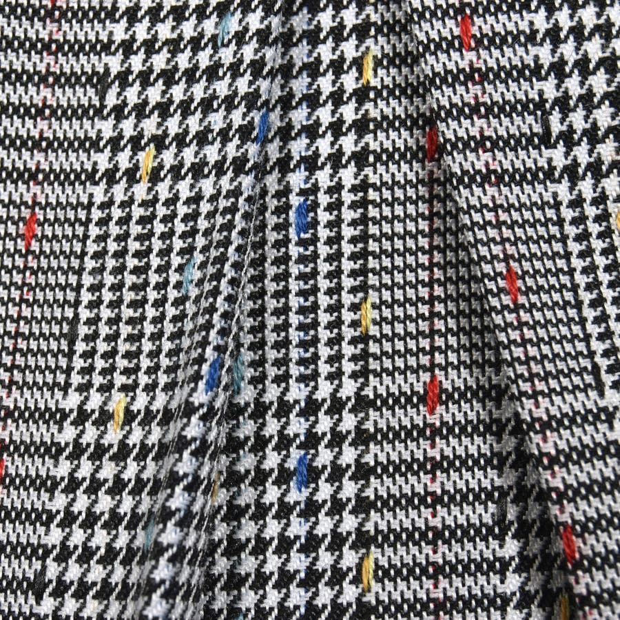 つぶつぶグレンチェックジャンパースカート(95~150cm)[品番