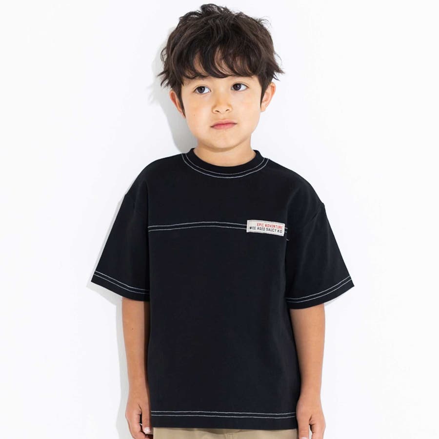 ロゴTシャツ＆ボーダータンクトップセット(110~160cm)[品番