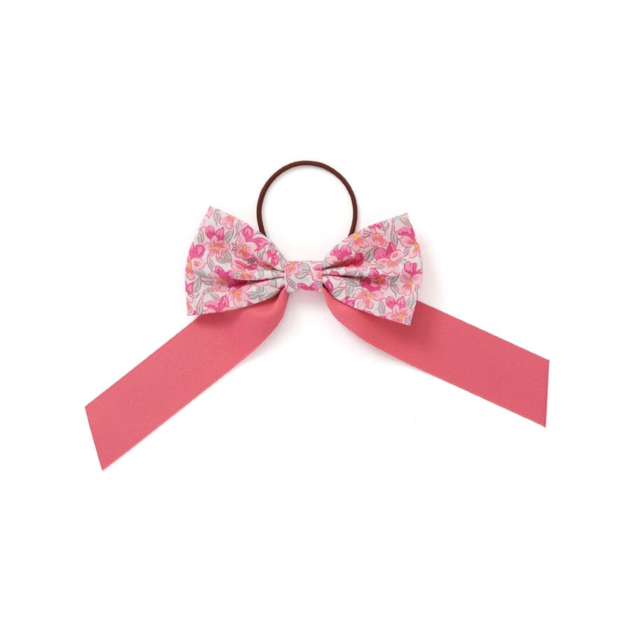 日本製】【お揃い】リバティ(Aralia Pansy)タナローンヘアゴム[品番