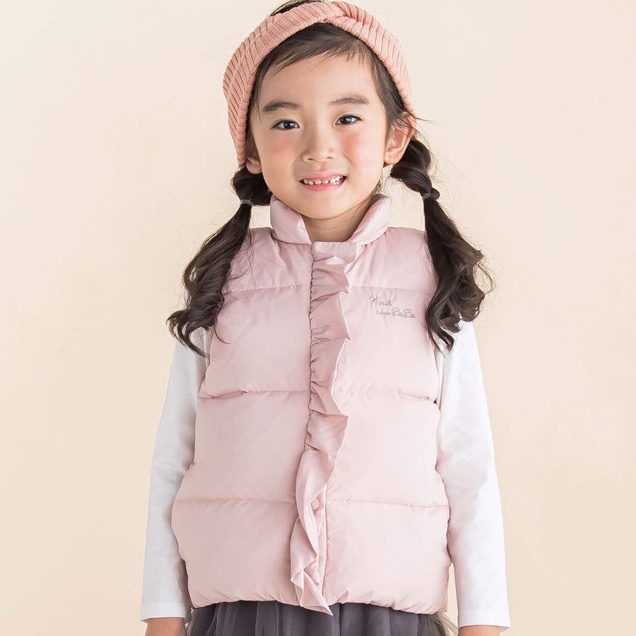 sono ソーノ フリルダウンベストサイズ1