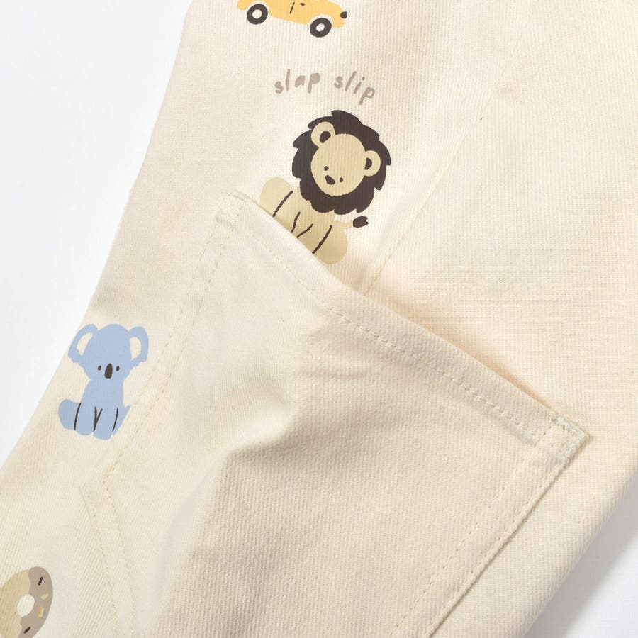 ユアーズ ur's センタープレスハイウエストサロペットパンツ