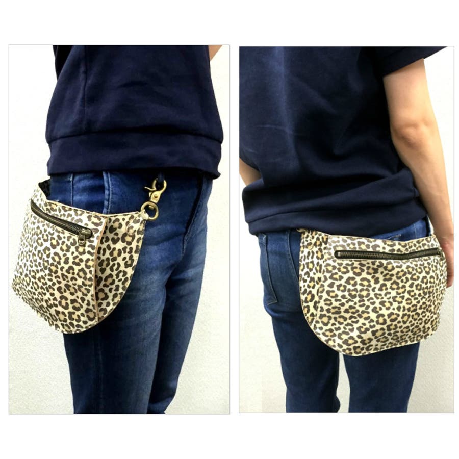 FAIR LIAR】レザーベルトウエストポーチ