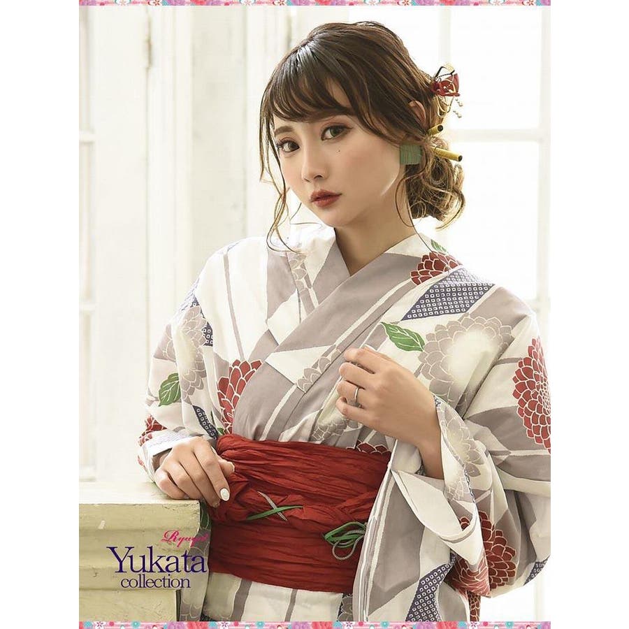 浴衣 浴衣セット 大人浴衣[品番：RV000008749]｜Ryuyu（リューユ