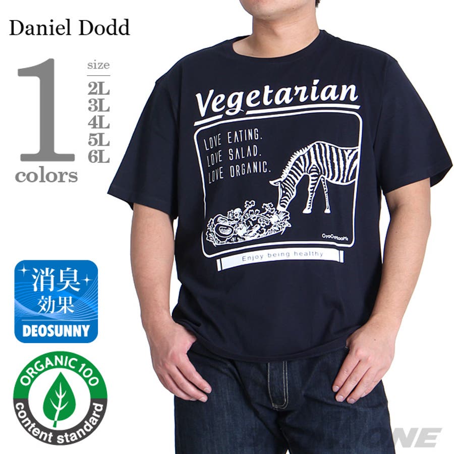 DANIEL DODD プリント半袖Tシャツ