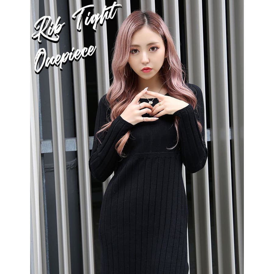 ハート刺繍ティアードワンピース/ピンク | DRESS | OBLI