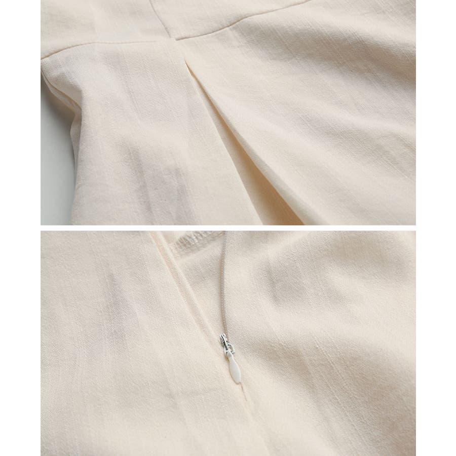 ノースリーブ切り替えロングワンピース【2023S/S NEW】[品番
