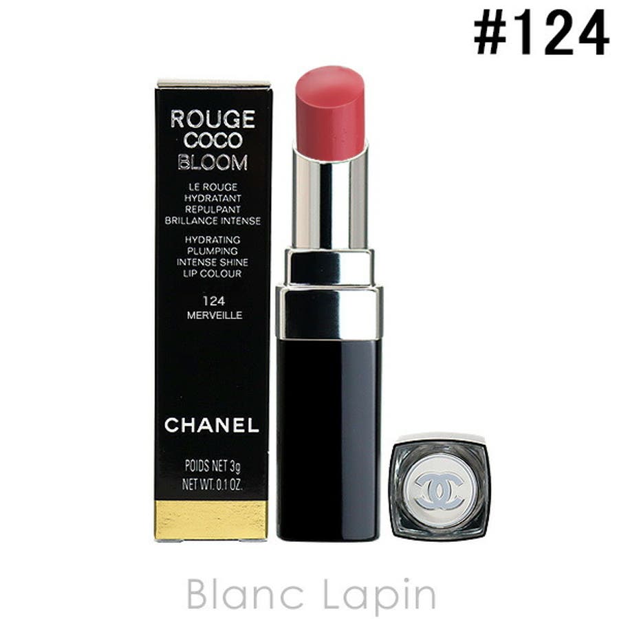 Chanel Rouge Coco Bloom Hydrating Plumping Intense Shine #124 Merveille