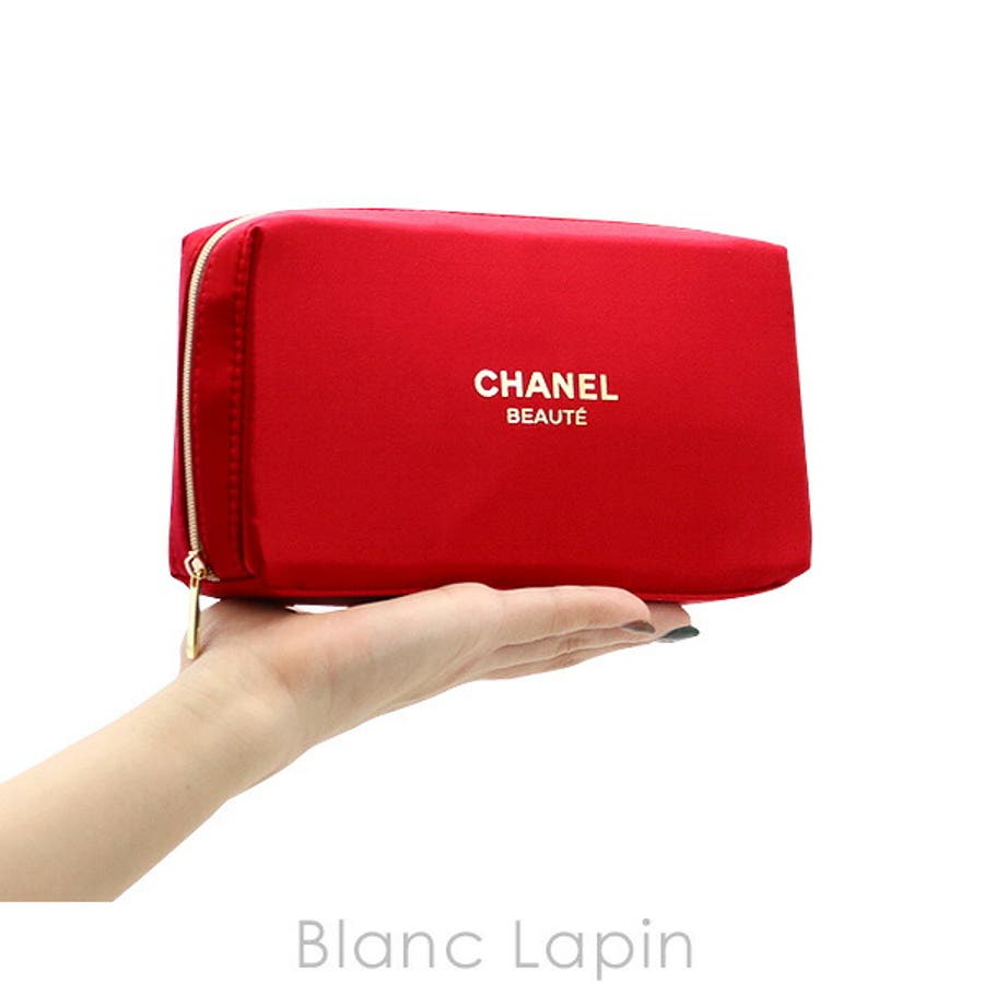 シャネル コスメポーチ #レッド[品番：BLAE0017103]｜BLANC