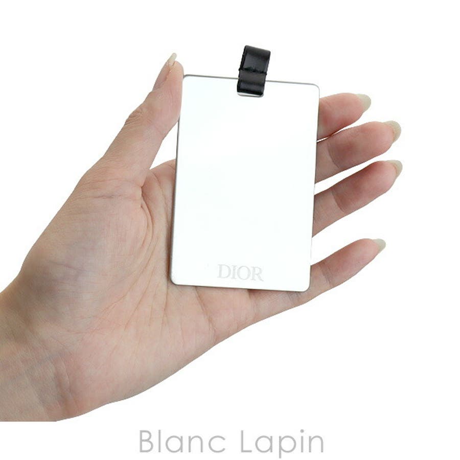 Mi　ディオール Dior ポケットミラー キルティングケース付き ディオール／キルティングポケットミラー ノベルティ ブラック