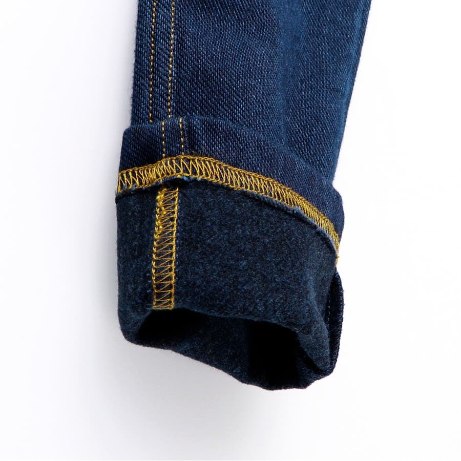 デニムニット裏起毛ロングパンツ [品番：BRSK0000125]｜BRANSHES（ブランシェス）のキッズファッション通販｜SHOPLIST（ショップリスト）