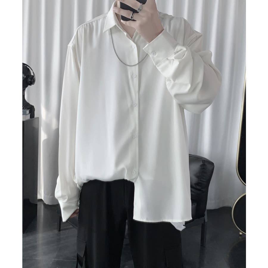 トロミ オーバーサイズシャツ NEW GENTLEMAN[品番：BFLM0000454