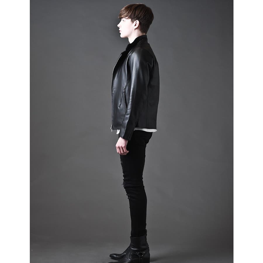 バッファローボブズ　Buffalobobs ブラックレザージャケット 楽天市場】JOHNNY STAR-LEATHER LOOK（ジョニースターレザー