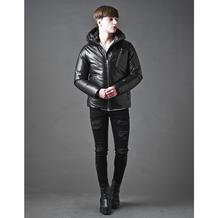 ジャケット・アウター BUFFALOBOBS BUFFALO BOBS（バッファローボブズ） ダウンジャケット 2-3 ブラック