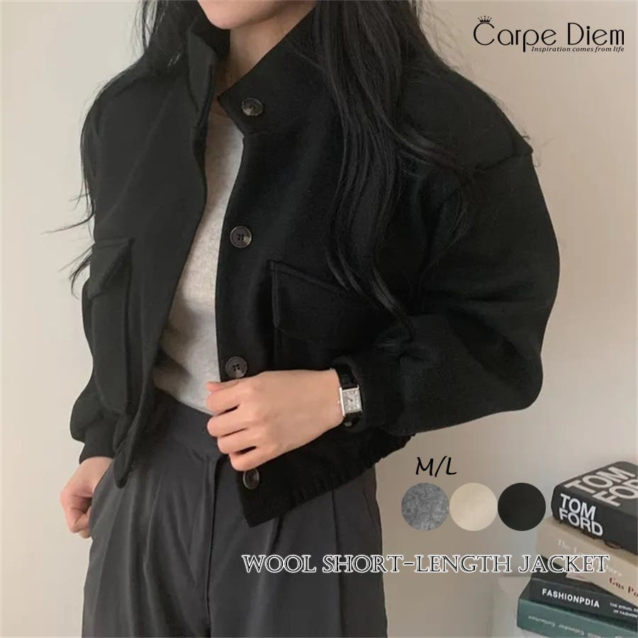 アウター ショートコート レディース[品番：KPDW0000036]｜Carpe