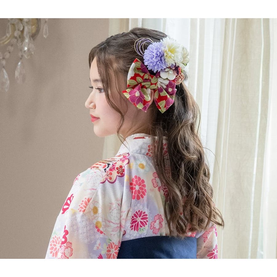 髪飾り 女性 和装 卒業式用 成人式用 花飾り| きもの館 創美苑