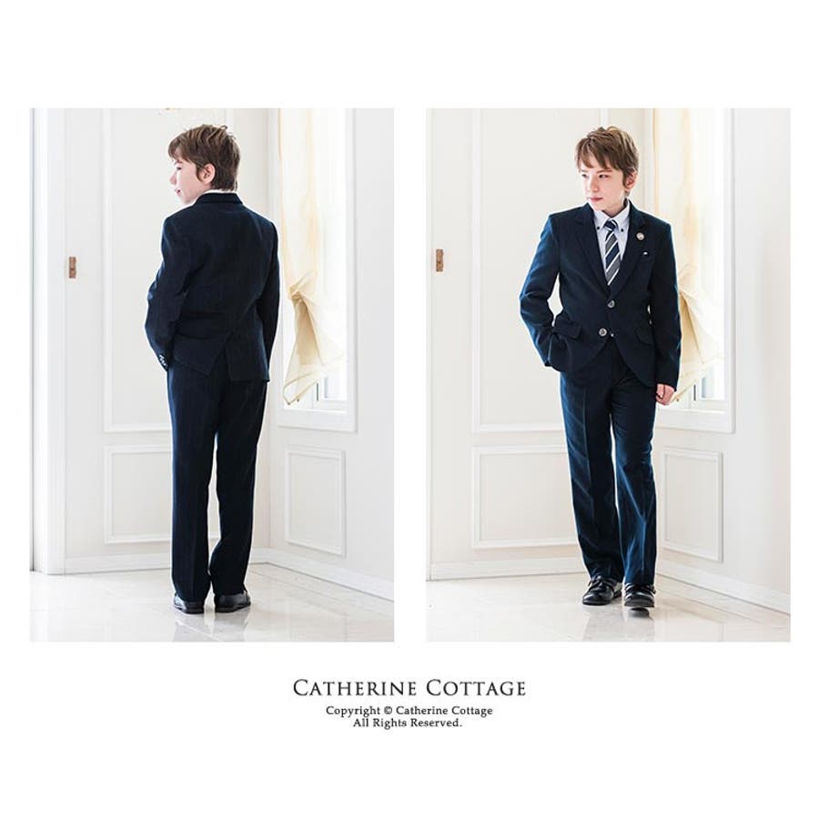 卒業式スーツ 男の子 140[品番：CATK0003116]｜Catherine Cottage 