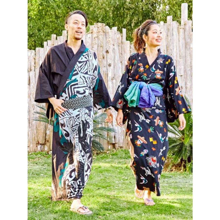 【チャイハネ】　ツチナアミナナ浴衣　4点セット チャイハネ - 【チャイハネ】 ツチナアミナナ浴衣 4点セットの通販 by