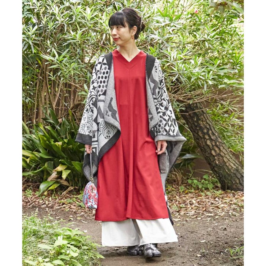 ♦︎倭物やカヤ♦︎新品未使用タグ付き♦︎和小紋合わせストール　レッド 楽天市場】倭物やカヤ公式店 [和小紋合わせストール] 和柄 和