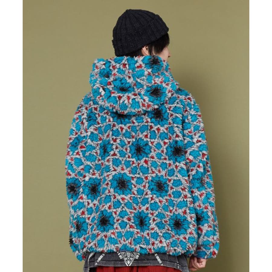 チャイハネ】Amina×grn タファルMEN'Sボアジャケット[品番