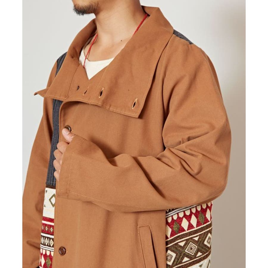 チャイハネ】ノマユ変形MEN'Sジャケット[品番:ACNW0022679 チャイハネ】ノマユ変形MEN'Sジャケット[品番:ACNW0022679
