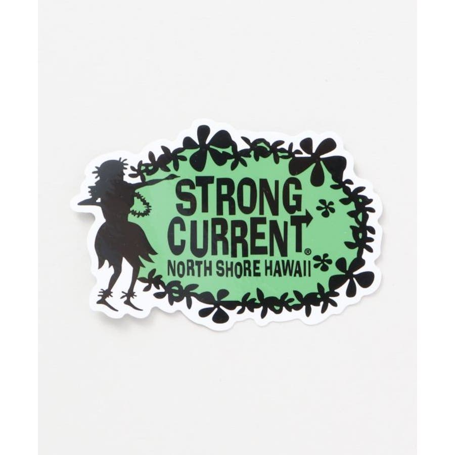 ホワイト×ブルー】【Kahiko】STRONG CURRENT フラ11cmステッカー[品番：ACNW0017146]｜チャイハネ  （チャイハネ）のファッション通販｜SHOPLIST（ショップリスト）