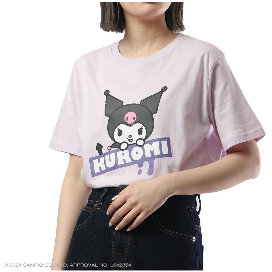 クロミ Tシャツ 半袖 プリント サンリオ キャラクターズ[品番