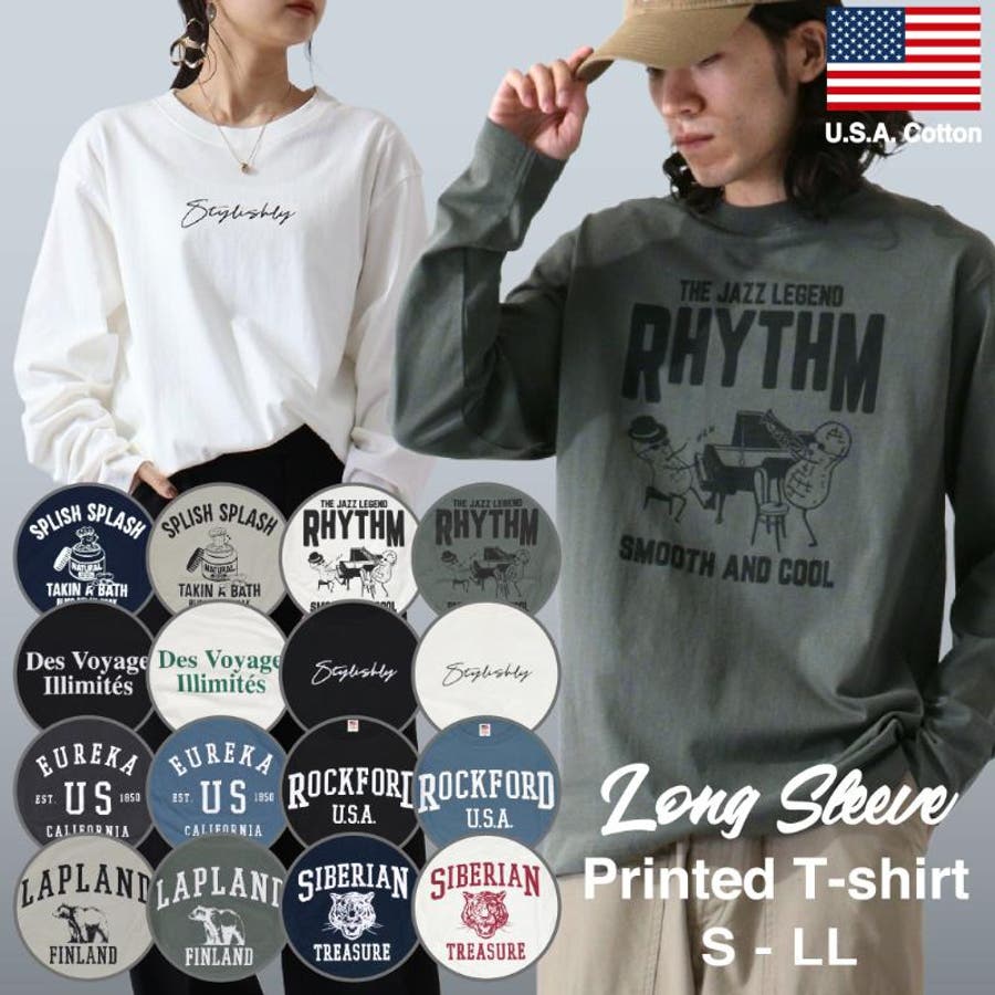 プリント Tシャツ ロンT[品番：YSDW0002884]｜CharaBasket