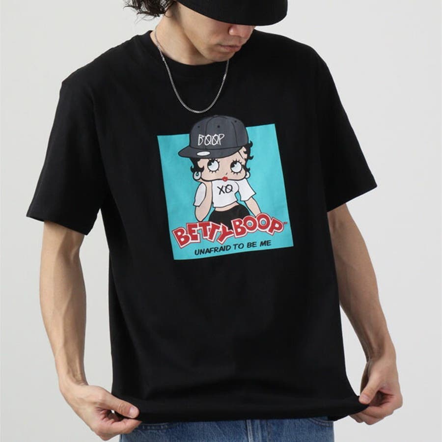 ベティ・ブープ ベティちゃん 半袖 Tシャツ プリント トップス