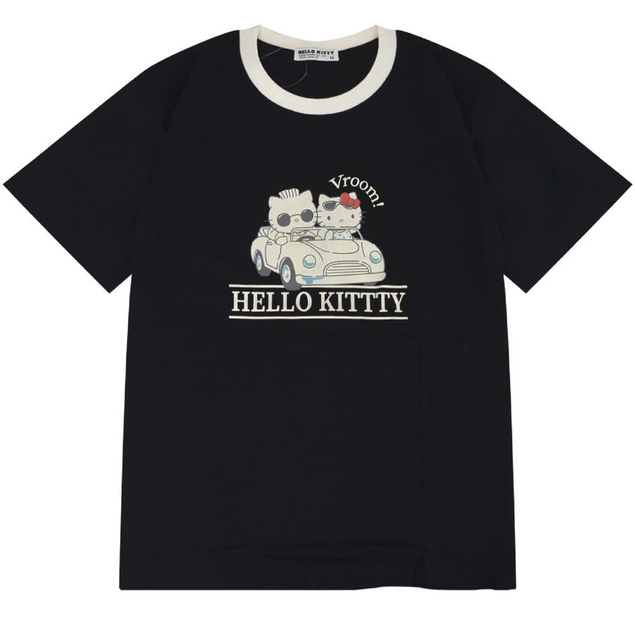 HELLO KITTY × WAAC】UNISEX ハローキティコラボ ロゴTシャツ