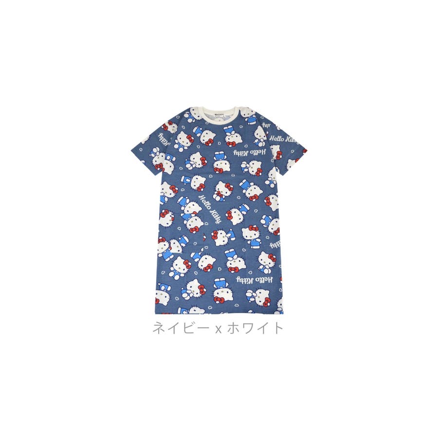 ハローキティ Tシャツ ワンピース[品番：YSDW0003535