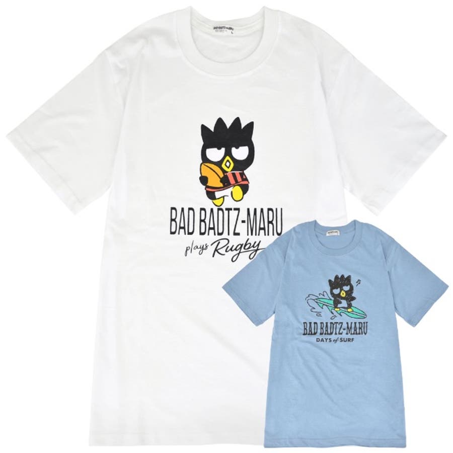 バッドばつ丸 Tシャツ 半袖 プリント トップス サンリオ