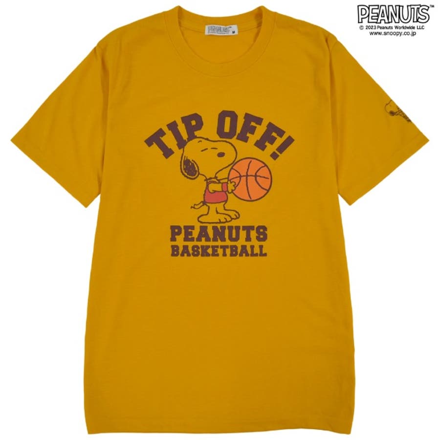 スヌーピー Tシャツ トップス[品番：YSDW0002471]｜CharaBasket【MEN