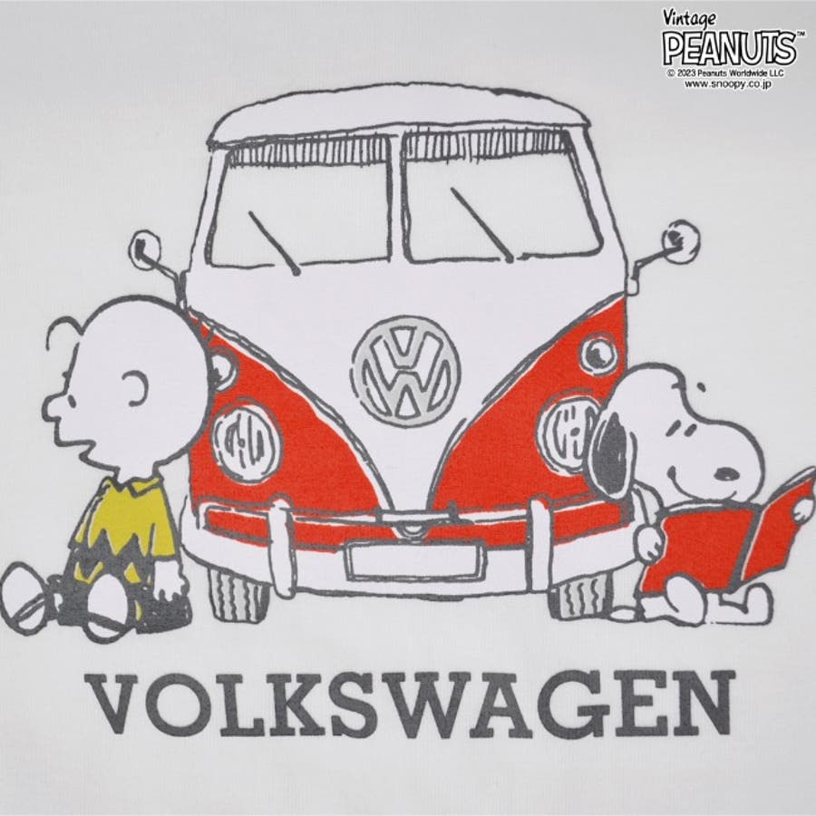 希少 新品未使用 スヌーピー PEANUTS × Volkswagen ワーゲン スヌーピー ワーゲン コラボ[品番：YSDW0002657]｜CharaBasket【KIDS
