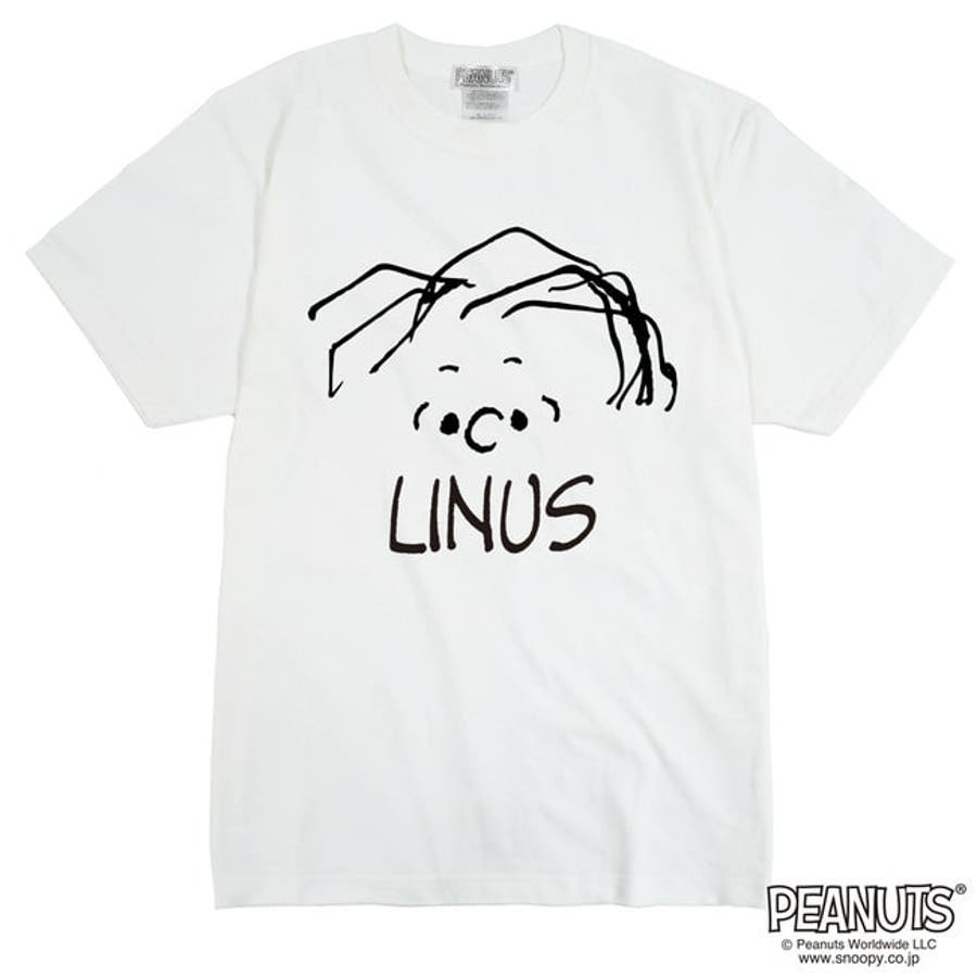スヌーピー SNOOPY PEANUTS ライナス linus 半袖 Tシャツ[品番