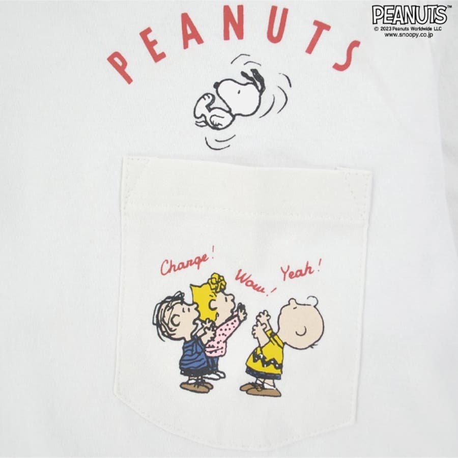 80-90's Changes Printed T-Shirt “PEANUTS SNOOPY” Made in USA