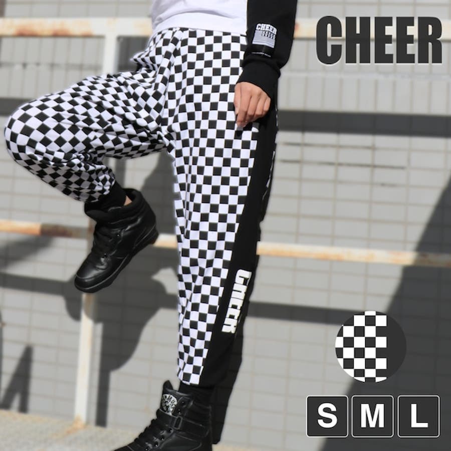 チェッカーフラッグ パンツ 【[品番：CROW0000791]｜CHEER（チアー